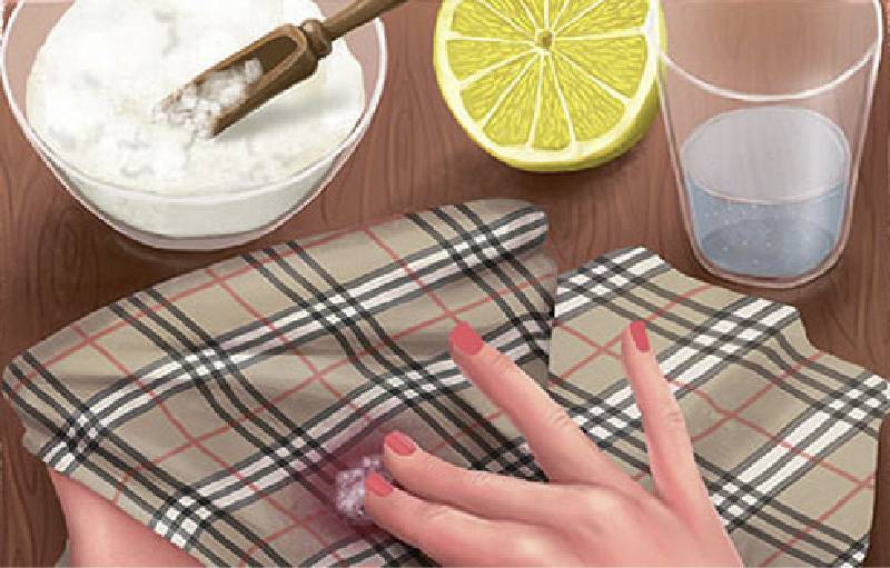 Как отстирать от застарелых жирных пятен кухонные полотенца