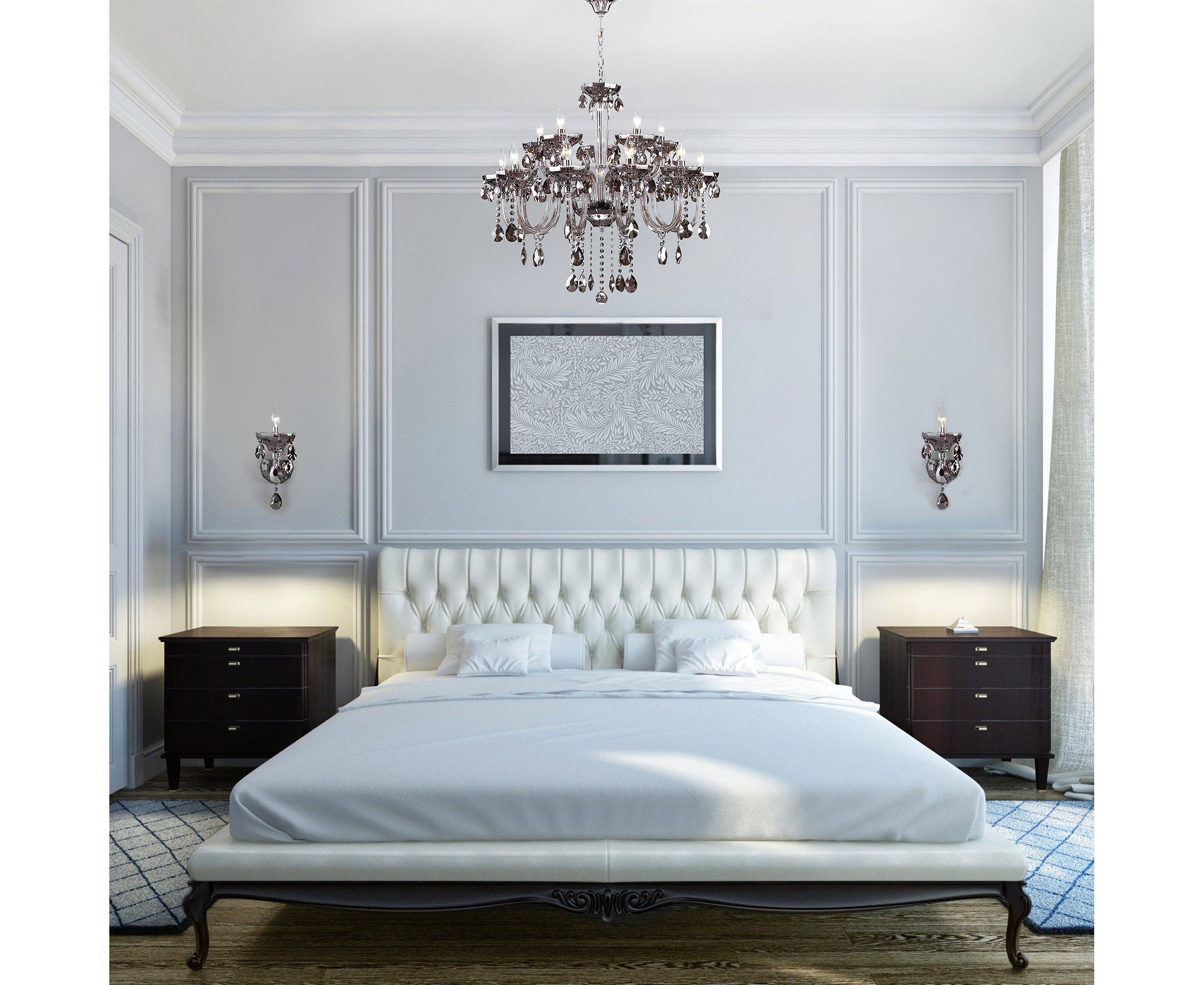 Классические спальни: 200 фото лучших идей по оформлению красивой спальни в классическом стиле