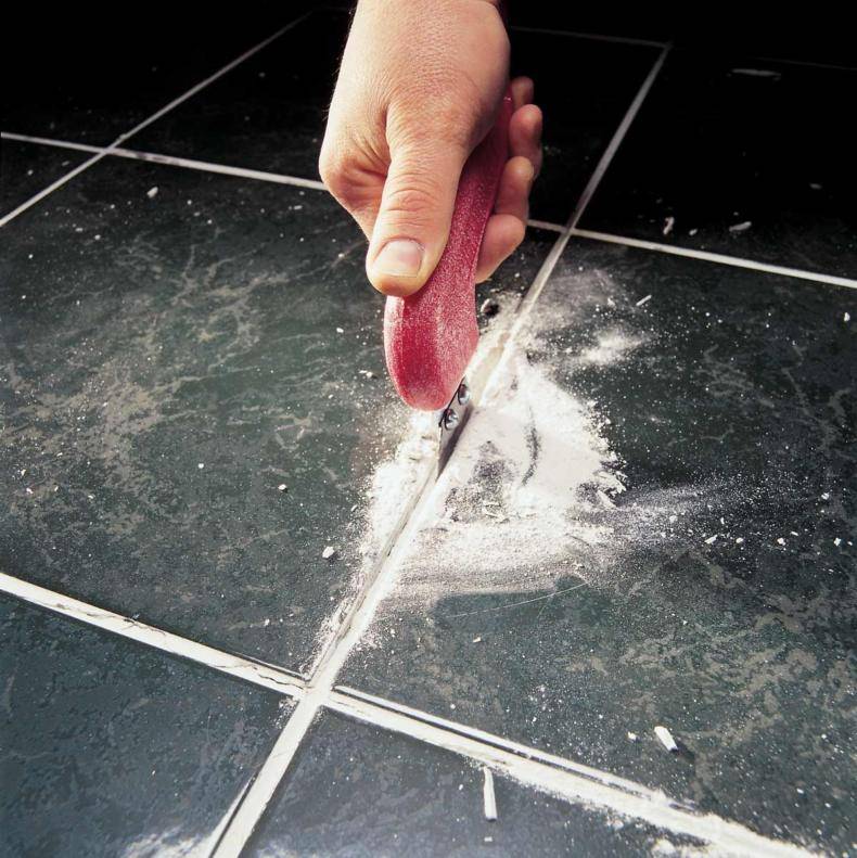 Методы и средства как очистить швы плитки