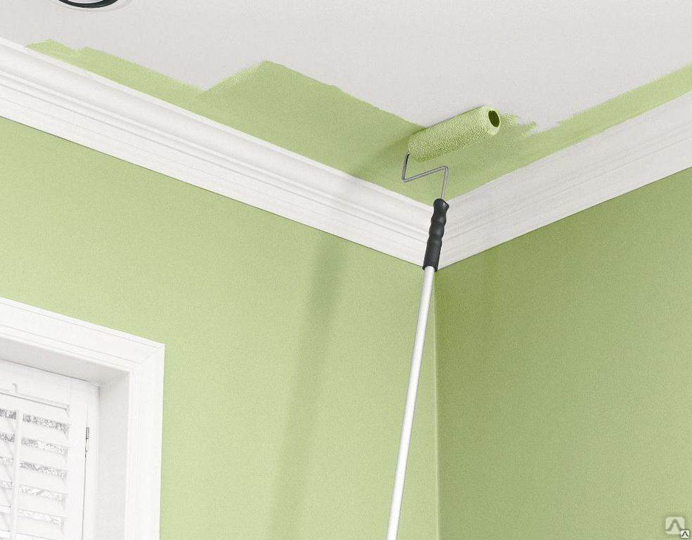 Как покрасить потолок водоэмульсионной краской - рекомендации мастера