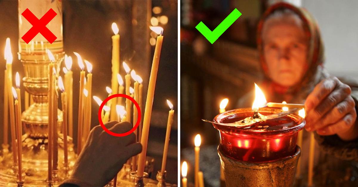 Как ставить свечи за здравие в церкви: правила и приметы