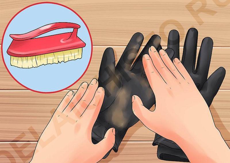 Как можно постирать светлые и темные кожаные перчатки в домашних условиях — домашний