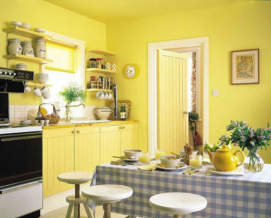 Лучшие цвета для маленькой кухни | современные и модные кухни
