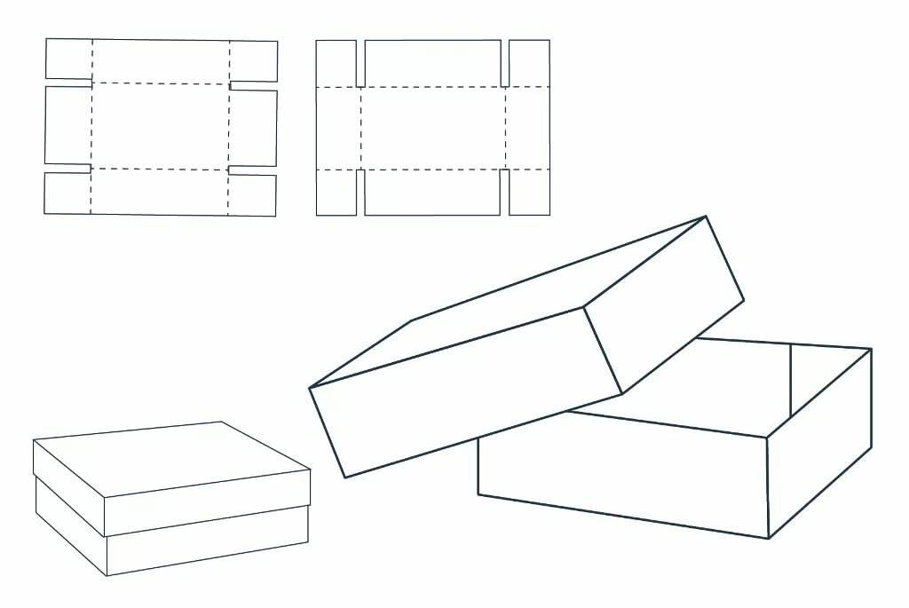 Как сделать коробку из картона без клея? коробочка своими руками из картона в виде кусочка торта. изготовление коробок со вставками и верхушкой