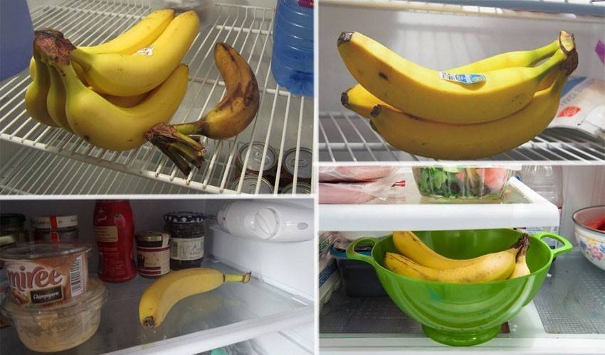 Как хранить бананы в домашних условиях: можно ли хранить в холодильнике, где хранить в квартире