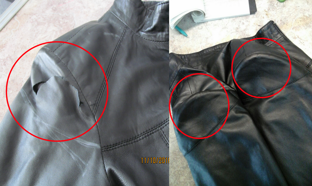 Починка кожаной куртки в домашних условиях: как заклеить дыру или порез, пришить заплату