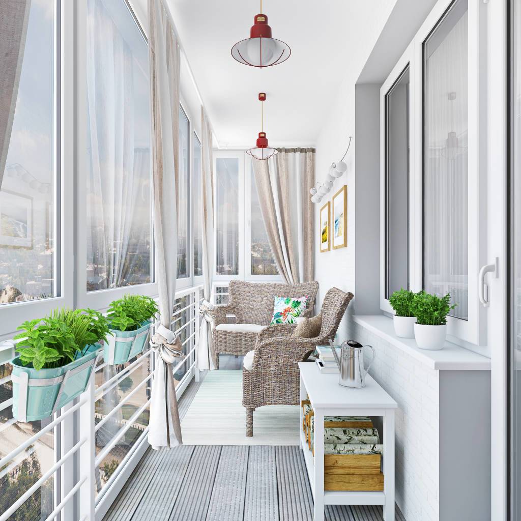 Панорамный балкон: интересные идеи и варианты дизайна создания панорамы на балконе