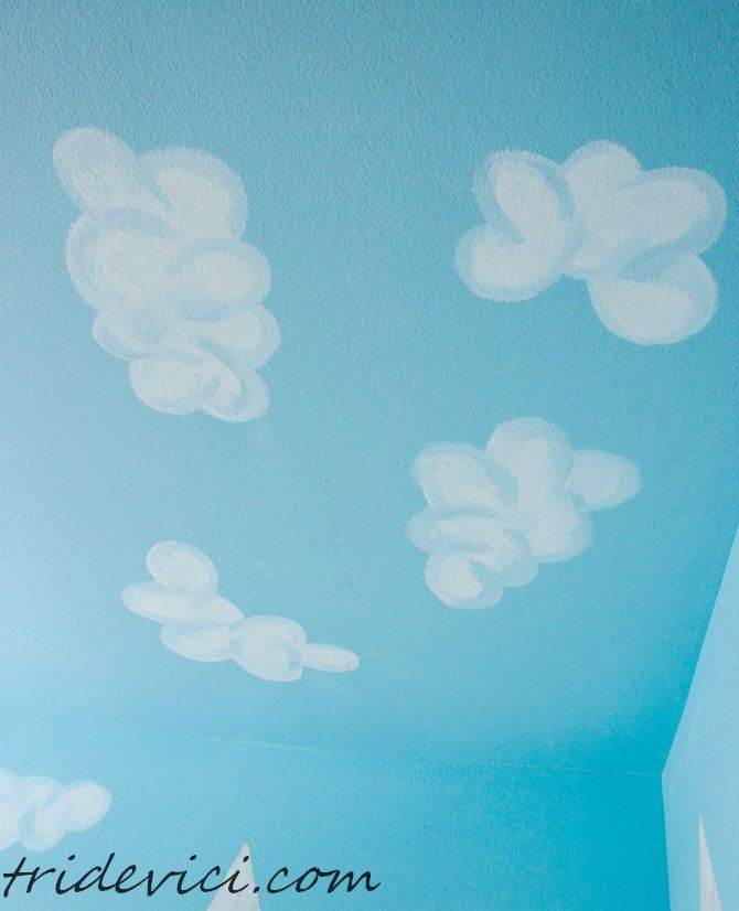 Потолок небо: как нарисовать облака своими руками, необходимые материалы, подробная инструкция по рисунку, тонкости и нюансы, как декорировать, примеры на фото