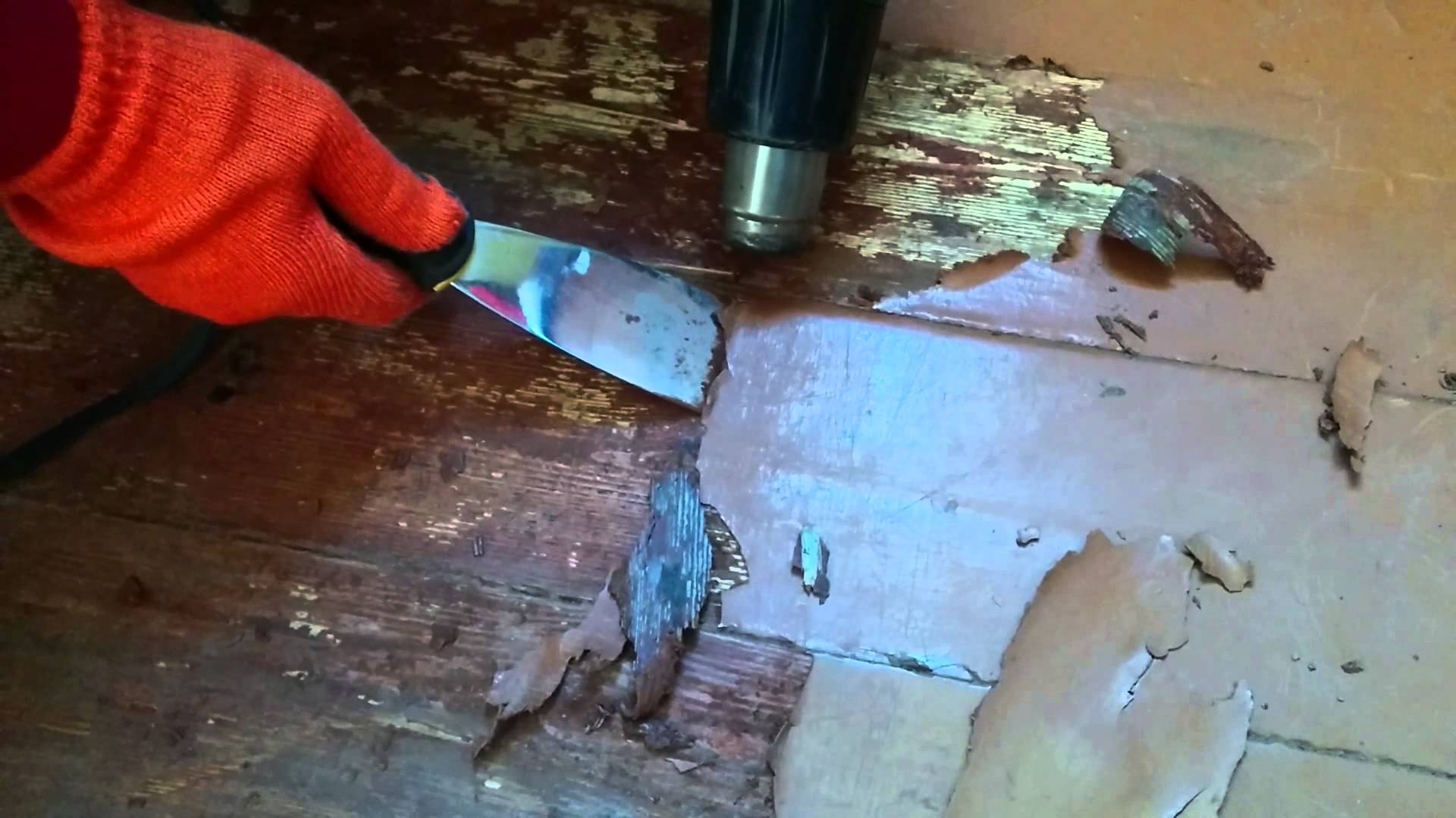 Как снять старую краску с деревянной поверхности в домашних условиях