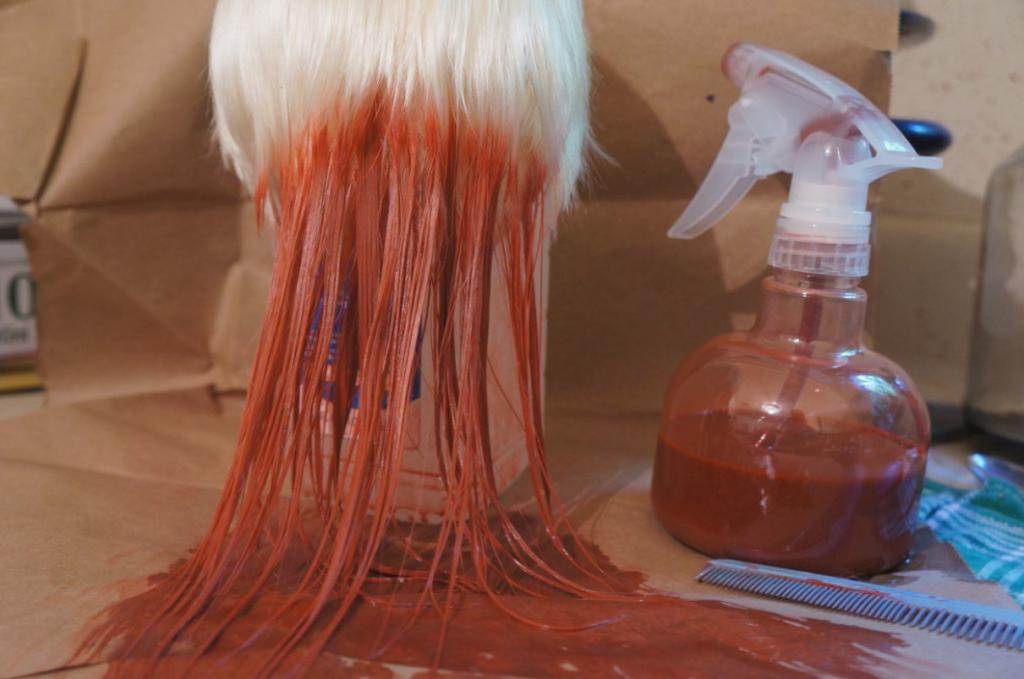 Как покрасить искусственные волосы: правила и особенности окрашивания