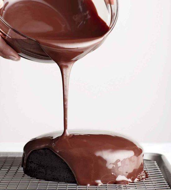 Шоколадная глазурь из какао: как приготовить :: syl.ru