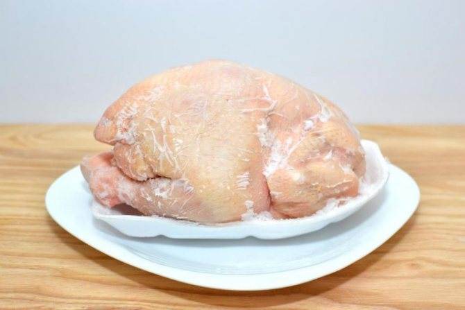 Сколько размораживается курица в воде. как разморозить курицу в домашних условиях