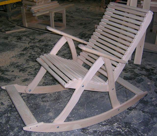 Как сделать кресло-качалку своими руками - handskill.ru