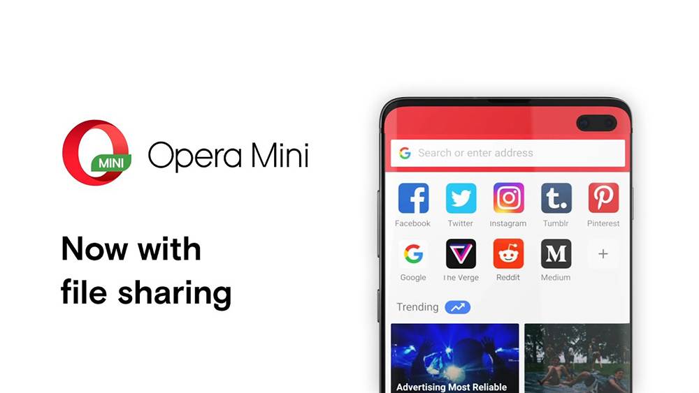 Для opera mini вышло крупное обновление с полностью переработанным интерфейсом - 4pda