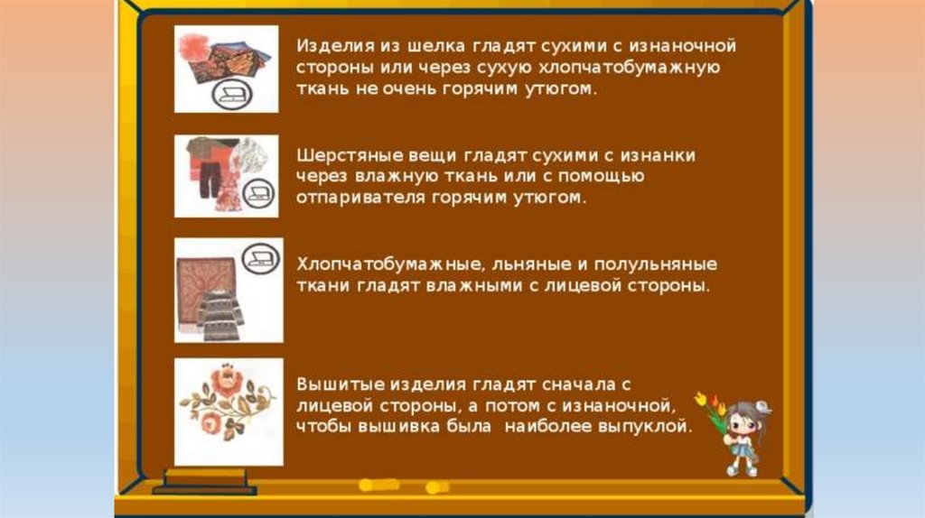 Повседневный уход за одеждой сбо 5 класс презентация