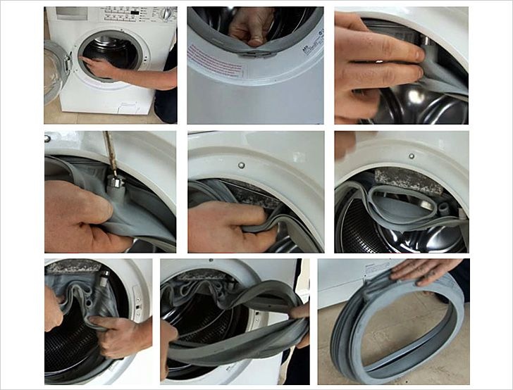 Замена манжеты на стиральной машине индезит