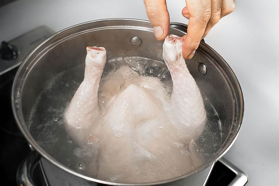 Как быстро разморозить курицу