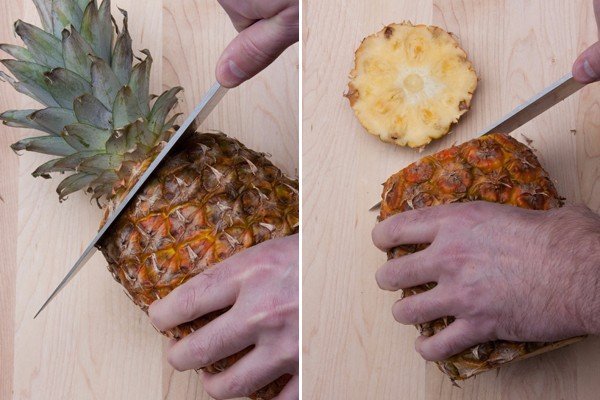 Как правильно почистить ананас в домашних условиях