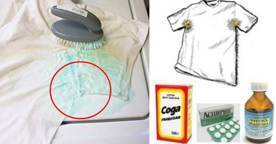 Как отстирать цветную или белую рубашку из разных видов ткани