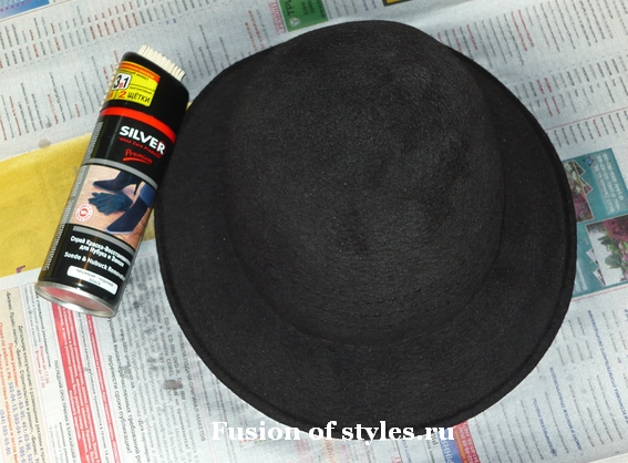 Как почистить шляпу из фетра