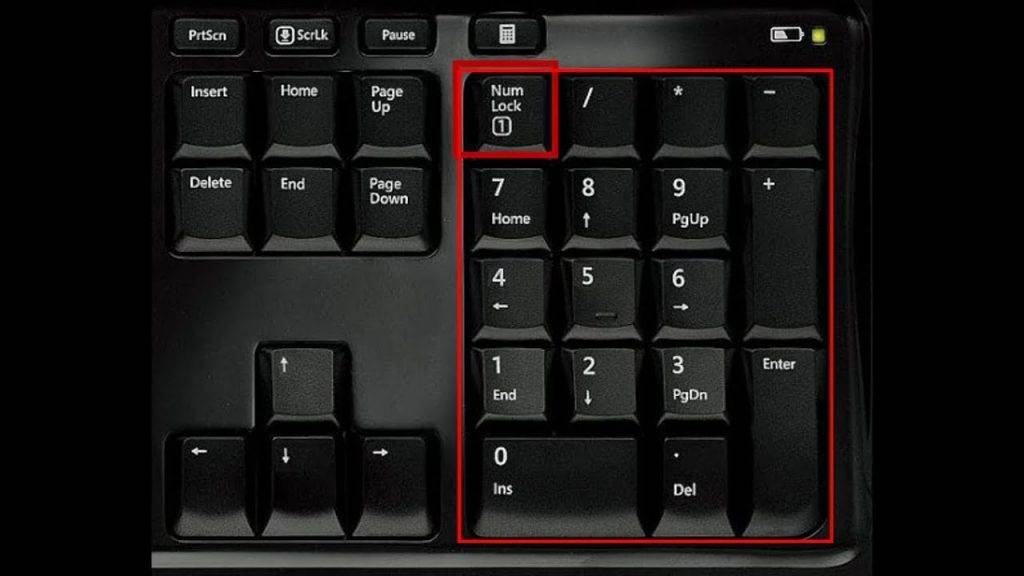 Как включить numpad на клавиатуре - знаток pc