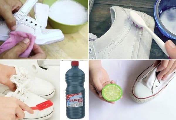 Как отмыть белую подошву на кроссовках: 7 эффективных средств