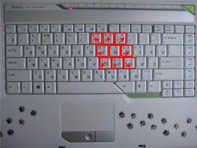 Почему не работает боковая клавиатура на ноутбуке и как включить цифровые клавиши