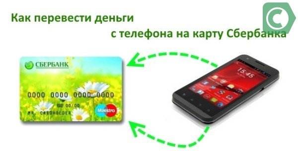 Перевод денег с телефона на карту сбербанка: все доступные способы