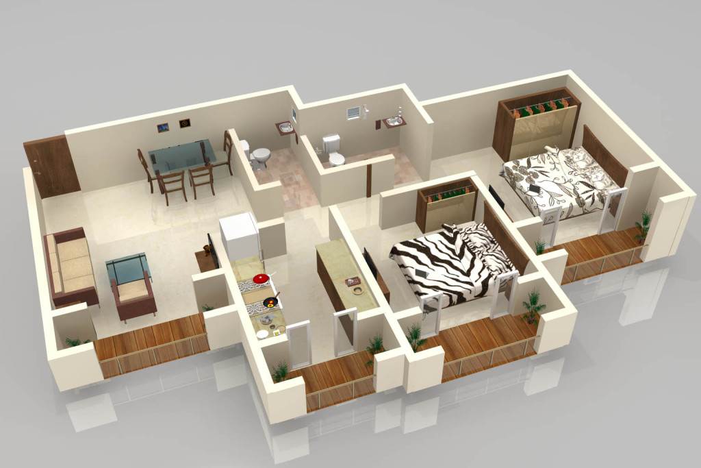 Дизайн однокомнатной квартиры | стили и советы по созданию интерьера однушки