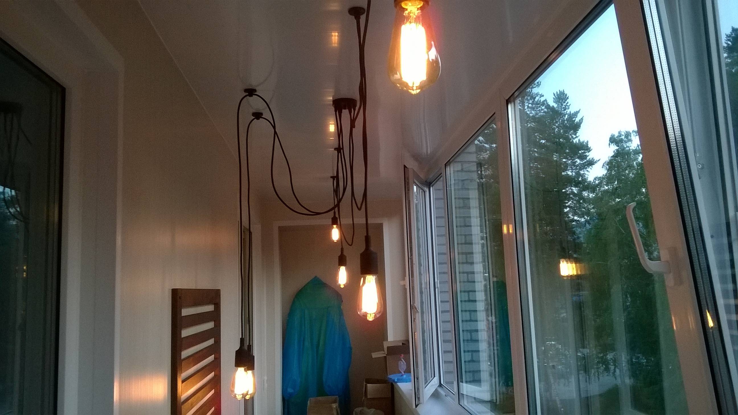 Светильник на лоджию. свет на балконе — 100 фото идей необычного освещения балкона | ремонт как искусство