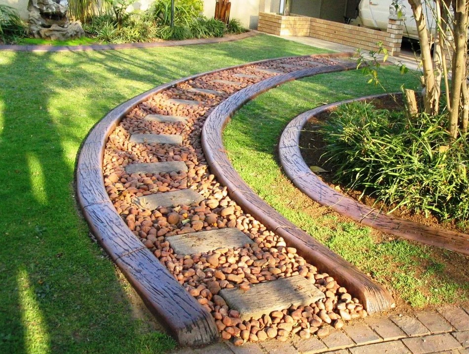 Садовая дорожка - самые красивые идеи для вашего сада | housedb.ru