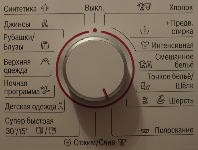 Что означают значки на стиральной машине bosch: расшифровка