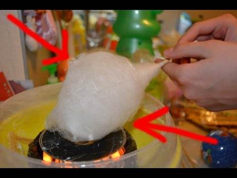 Аппарат для сахарной ваты своими руками. как сделать сахарную вату в домашних условиях