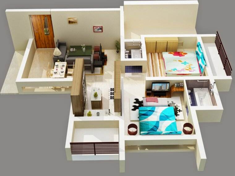 Как сделать дизайн проект квартиры  самостоятельно в 3 шага