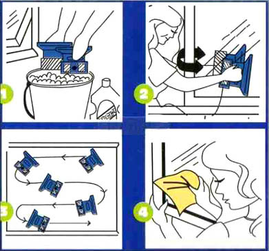 Щетка для мытья окон: как пользоваться скребком