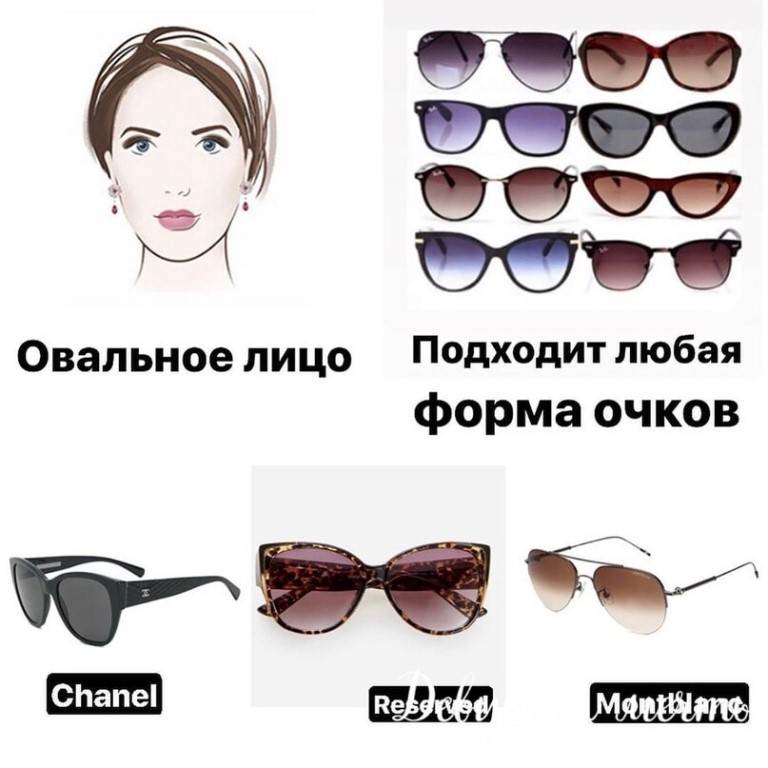 Как подобрать солнечные очки по форме лица для женщин? как правильно выбрать хорошие солнцезащитные очки?