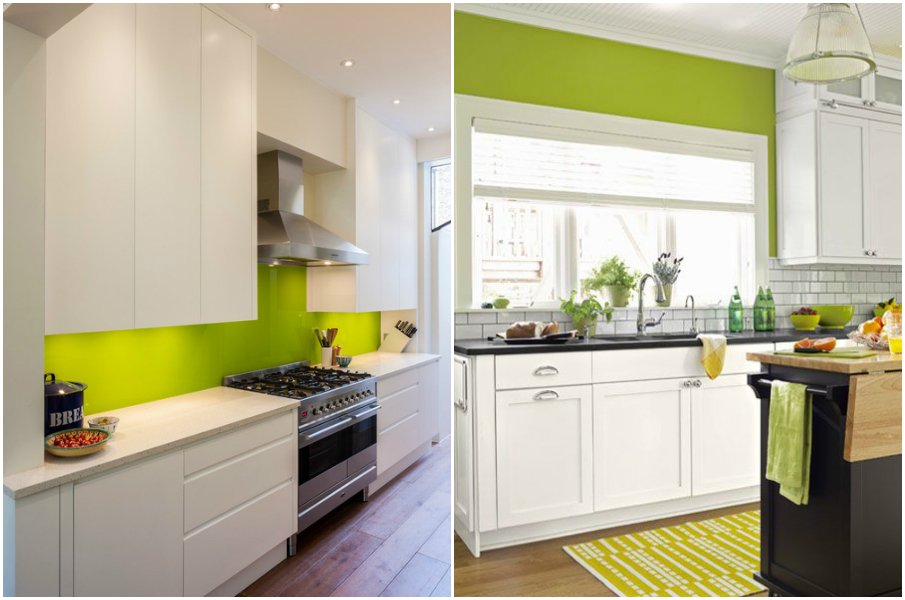 Правила сочетания фисташкового цвета в интерьере кухни и идеи для дизайна