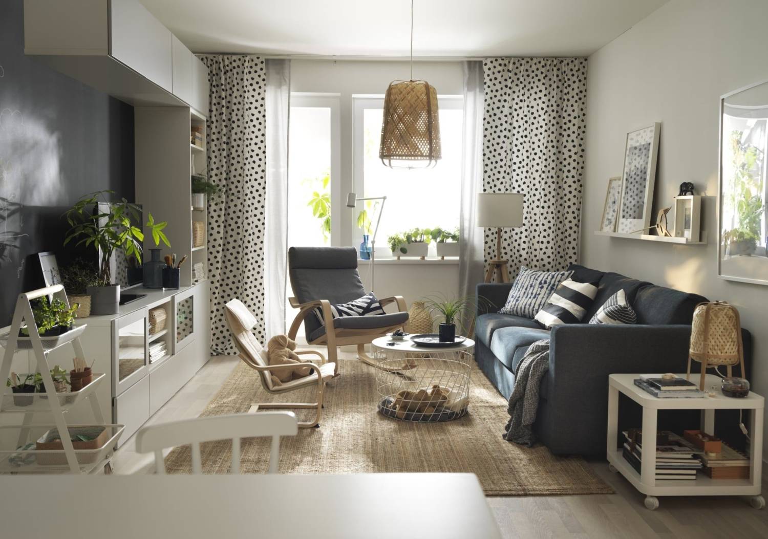 Гостиная в скандинавском стиле: общие черты, цветовая гамма, материалы, мебель для жилых комнат