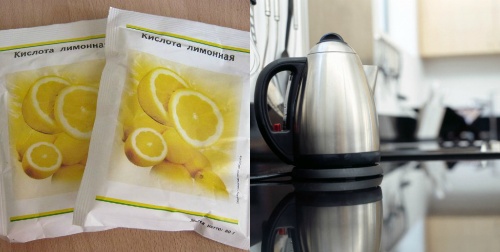 Как почистить чайник от накипи лимонной кислотой в домашних условиях