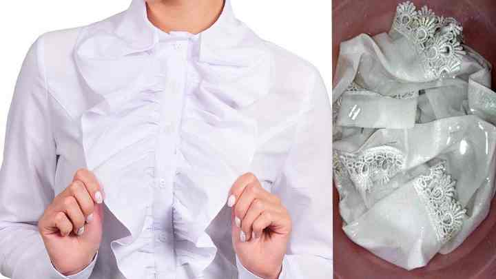 Как отбелить белую блузку в домашних условиях, если она посерела