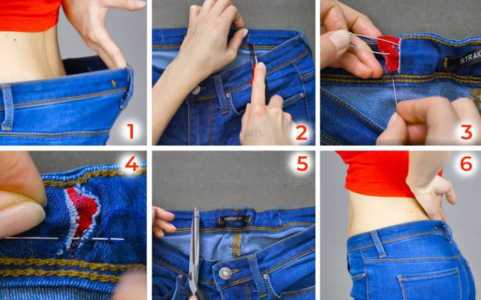 Как стирать джинсы чтобы они стали на размер меньше