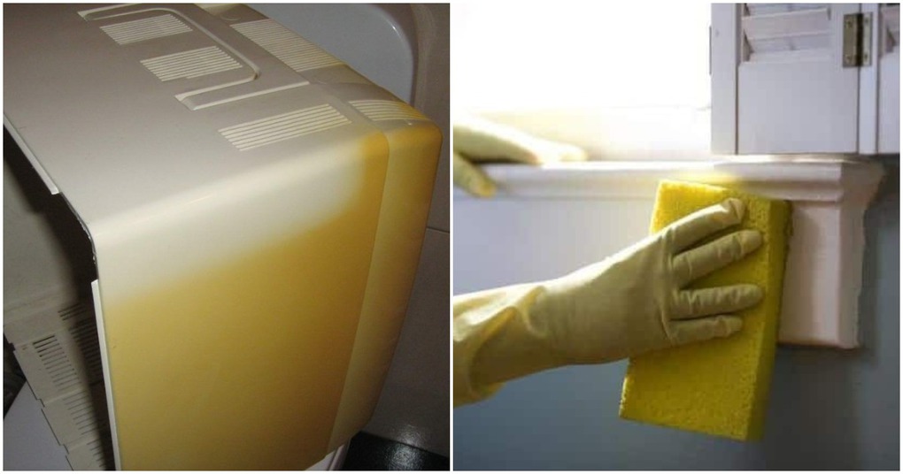 Как отбелить пластик от желтизны на холодильнике. эффективные средства