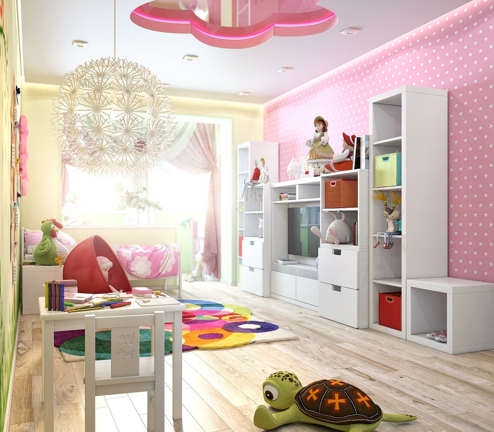 Дизайн маленькой детской комнаты - идеи интерьера для девочки и мальчика, как организовать пространство и обставить, варианты планировки, в тч для двоих детей и подростков + фото