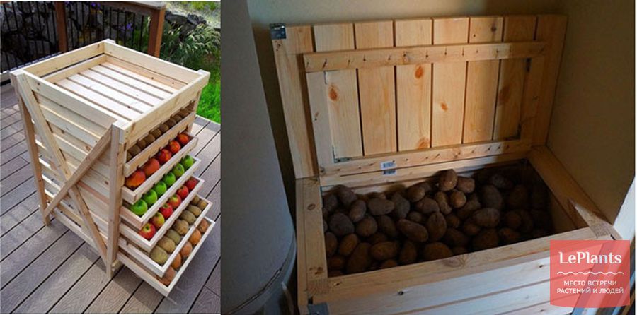 Создаем условия для хранения овощей и фруктов на балконе зимой!