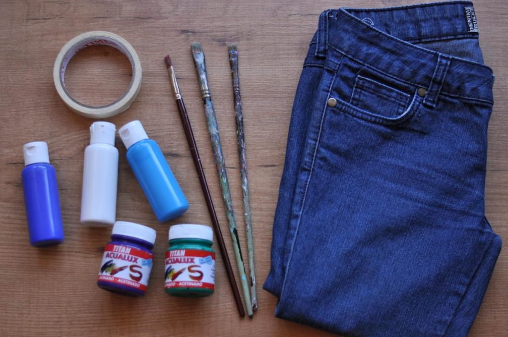 Различные способы покраски джинсов, краситель и краска для джинсовой ткани в домашних условиях. мастер класс основных способов окраски