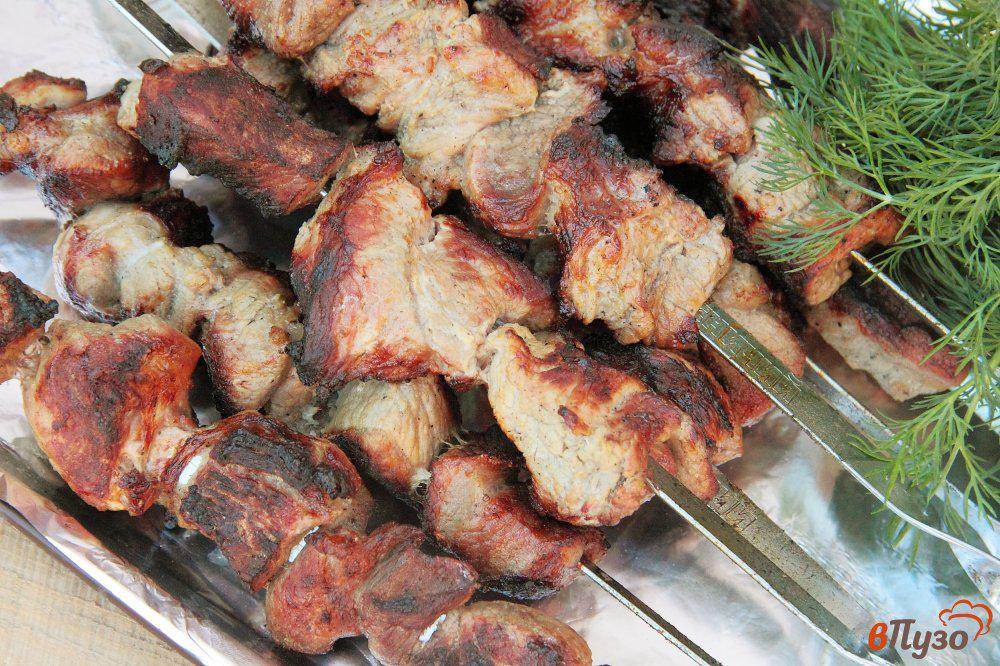 Рецепт сочного шашлыка из свинины с уксусом