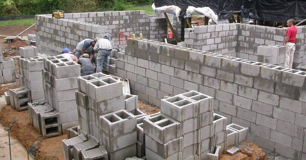 Как построить дом из шлакоблоков своими руками - блог о строительстве