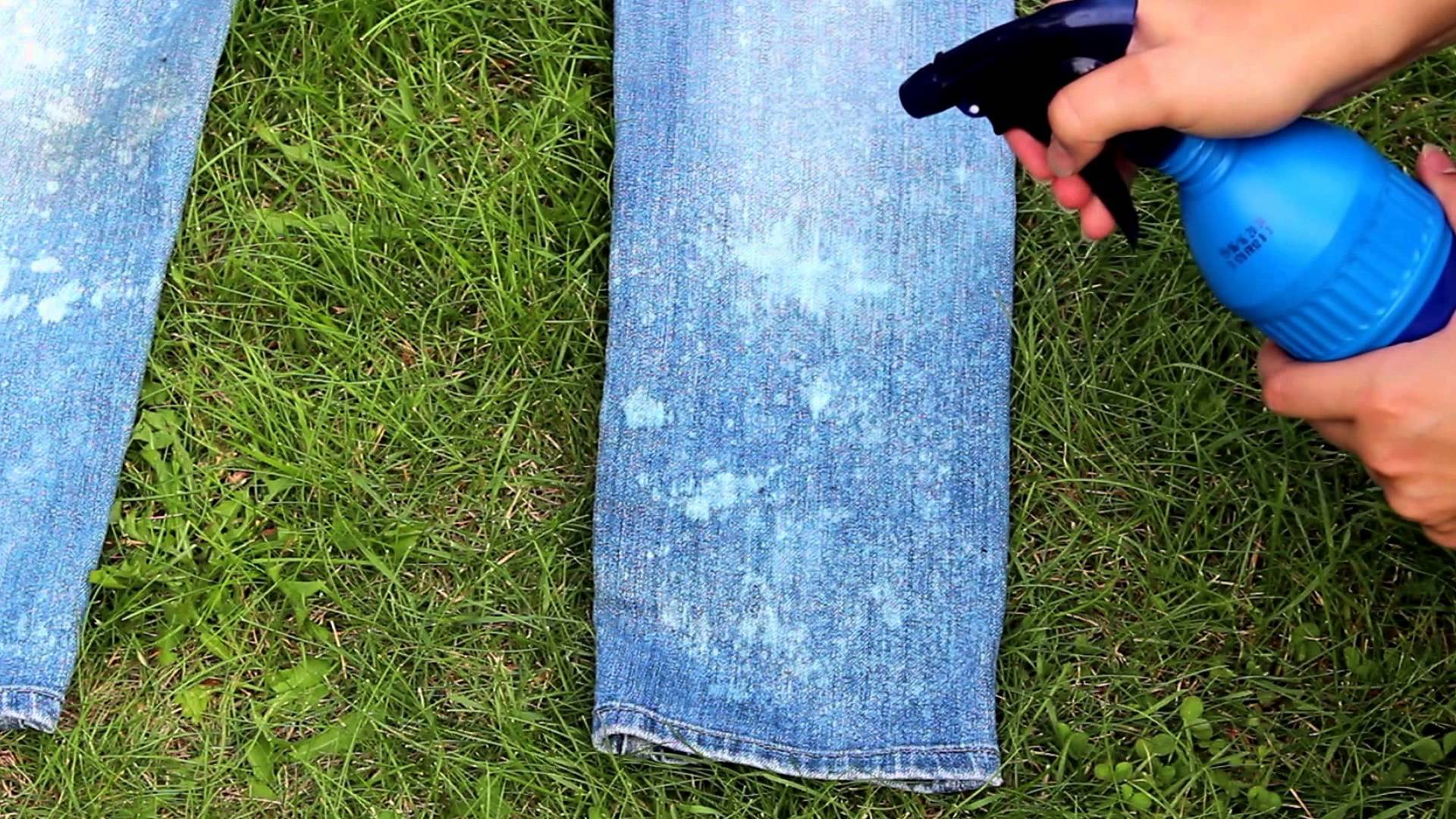 Как и чем отстирать траву с джинсов: различные способы быстро избавиться от пятен в домашних условиях