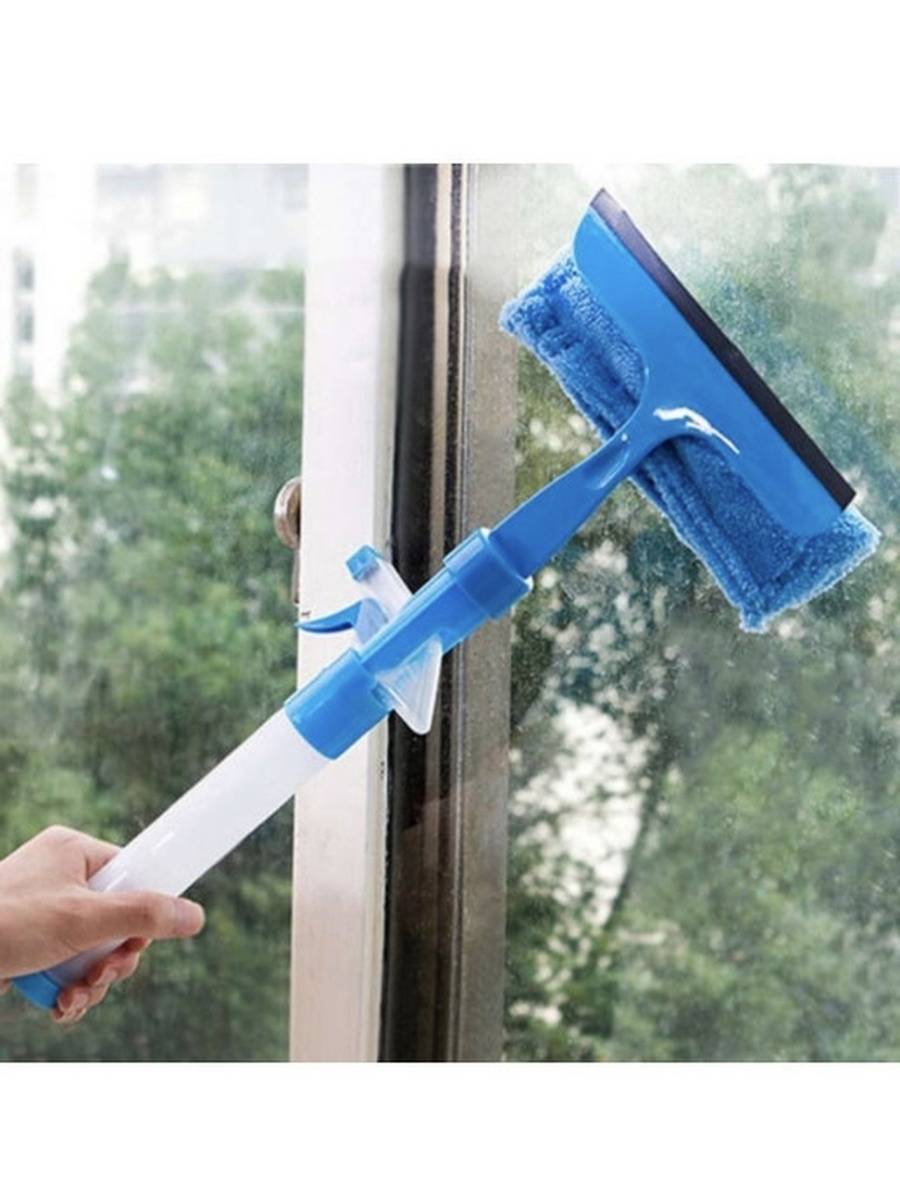 Магнитная щетка для мытья окон и стеклопакетов с двух сторон