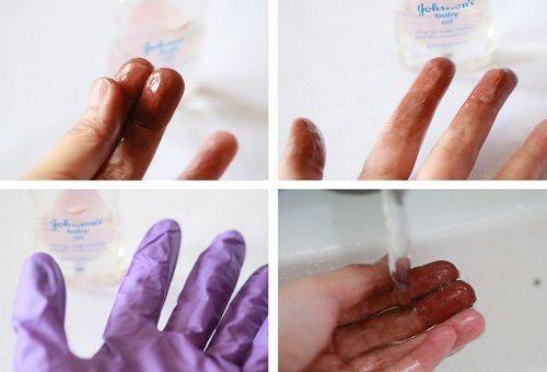 Лучшие способы смывания краски с кожи после окрашивания